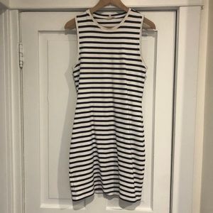 Wilfred Stripe Mini Dress